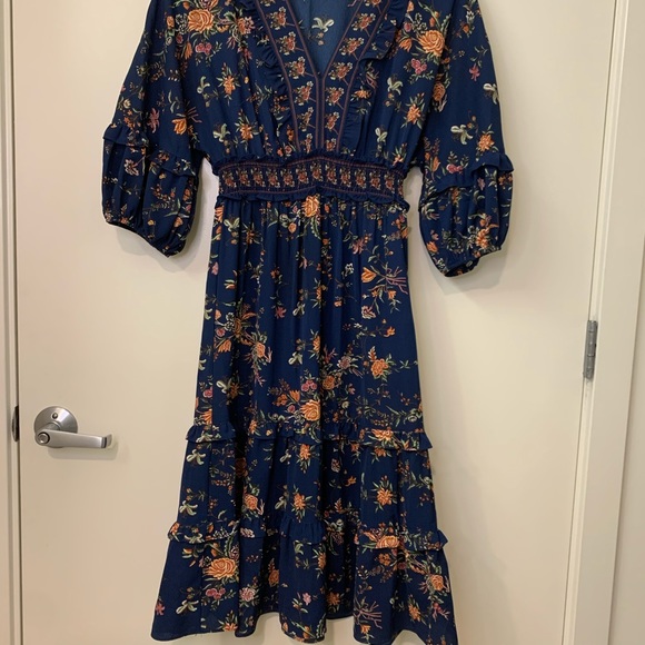 Floral Midi Dress - Picture 4 of 7